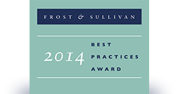 2014 Frost & Sullivan Best Practices Award