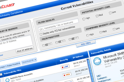 PCI Compliance PCI screenshot